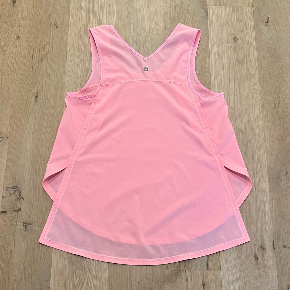 Lululemon Run: Split Singlet Hi Low Side Split Ta… - image 8
